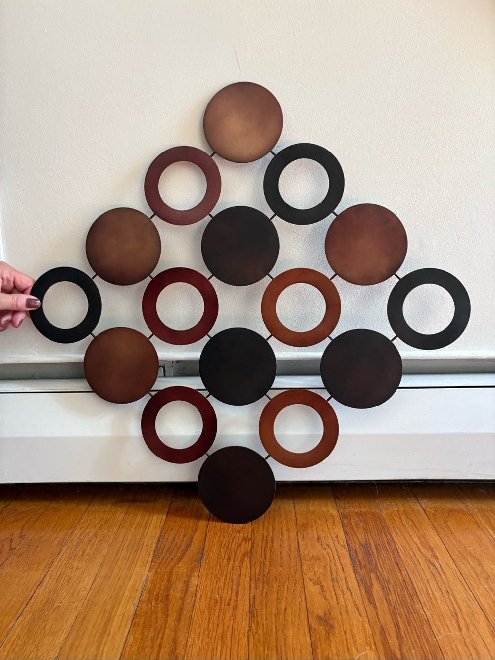 🎾Crate & Barrel Metal Wall Decor